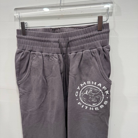 Gymshark Legacy Fitness Jogger High Waist Drawstring Small Athleisure Gray - Picture 3 of 6